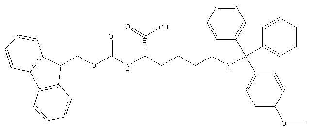 N-[(9H-芴-9-基甲氧基)羰基]-N'-[(4-甲氧基苯基)二苯基甲基]-L-賴氨酸
