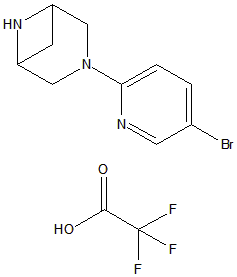 3,6-二氮雜雙環(huán)[3.1.1]庚烷，3-（5-溴-2-吡啶基）-，2,2,2-三氟乙酸鹽（1:2）