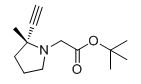 (2R)-2-乙炔-2-甲基-1-吡咯烷乙酸 1,1-二甲基乙酯